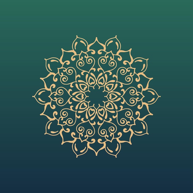 Luxe vecteur Mandala