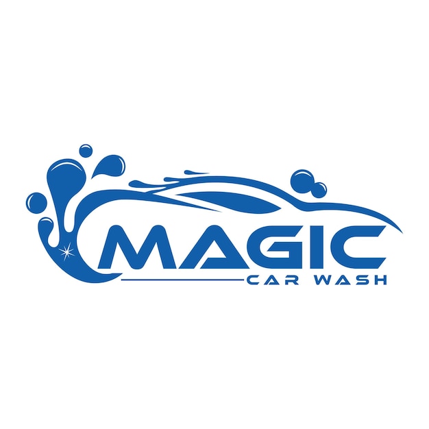 Vecteur magic-car-wash