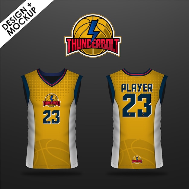 Vecteur maillot de basket-ball