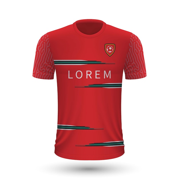 Maillot de foot réaliste Shabab Al Ahli
