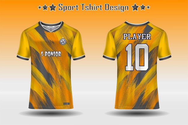 Maillot De Football Maquette Maillot De Football Conception Sublimation Sport T-shirt Collection De Conception Pour La Course Cyclisme Jeu Motocross