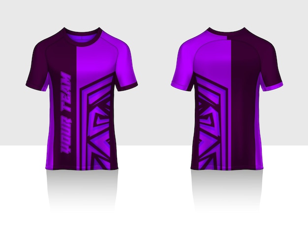 Maillot De Football Modèle Sport T-shirt Design