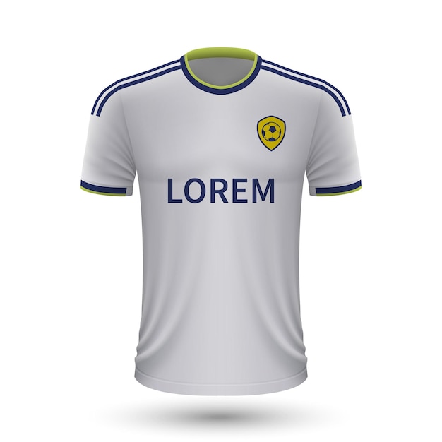 Maillot de football réaliste Leeds United