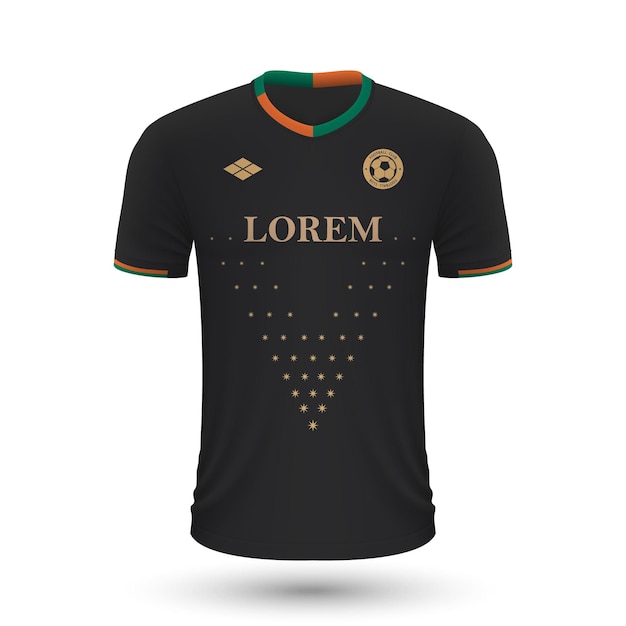 Maillot de football réaliste Venezia 2022, modèle de maillot pour le football