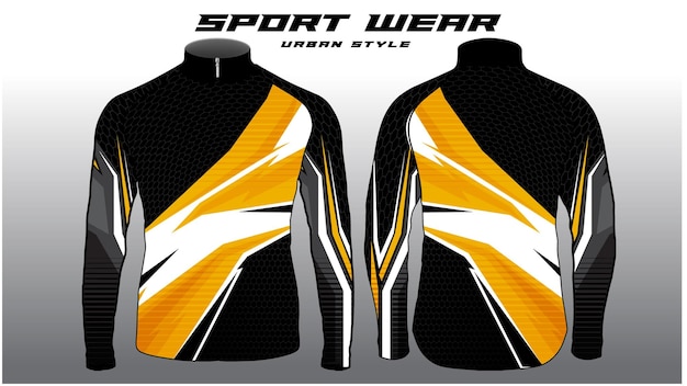 Vecteur maillot motocross digital sport