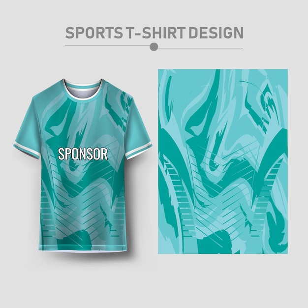 Vecteur le maillot de sport et le fond