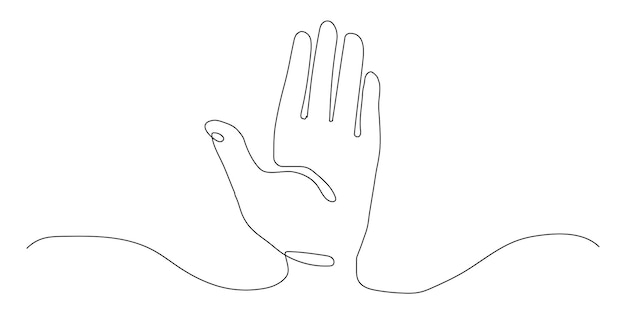 Des mains différentes.