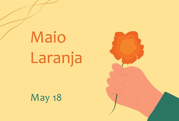 Maio Laranja Fond Le 18 Mai Contre La Maltraitance Des Enfants