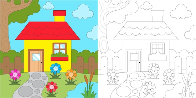 Maison De Coloriage