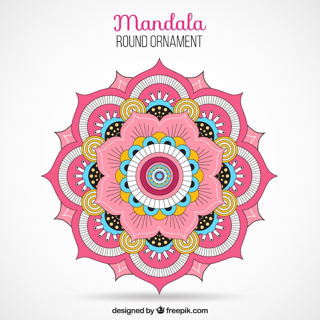 Mandala Coloré