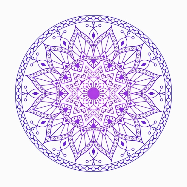 Mandala Coloré