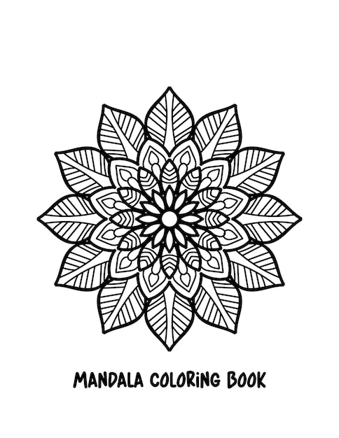 Mandala. Coloriage