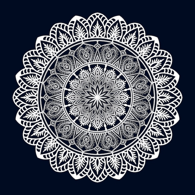 Le mandala est rond.