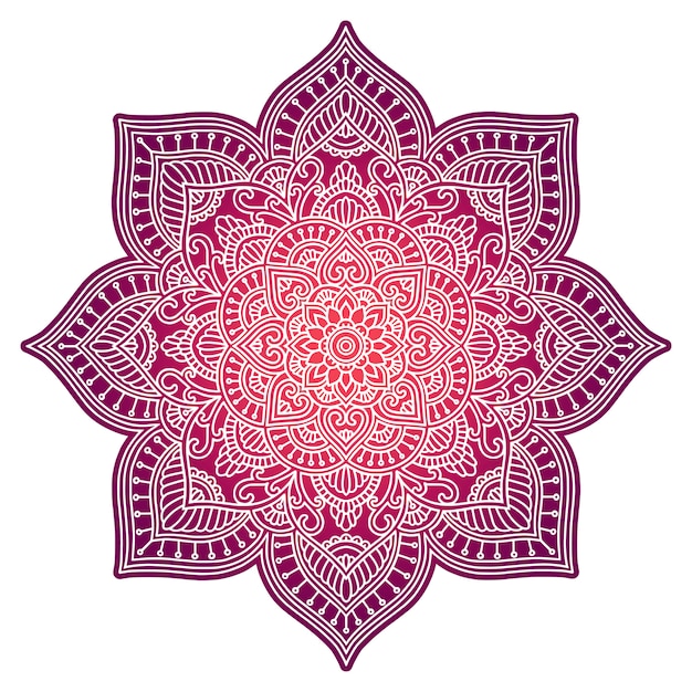 Vecteur mandala ethnique