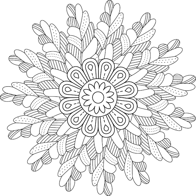 Mandala Fleur