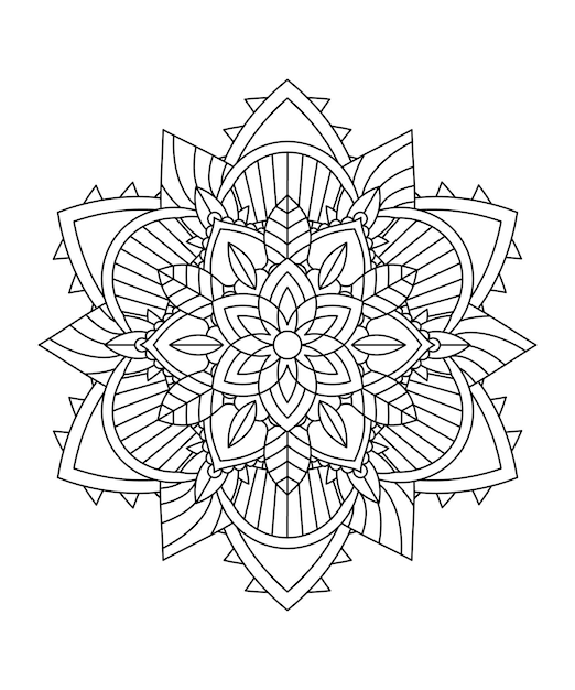 Mandala De Fleurs éléments Décoratifs Vintage 50 Motif Oriental Islam Arabe Indien Marocain