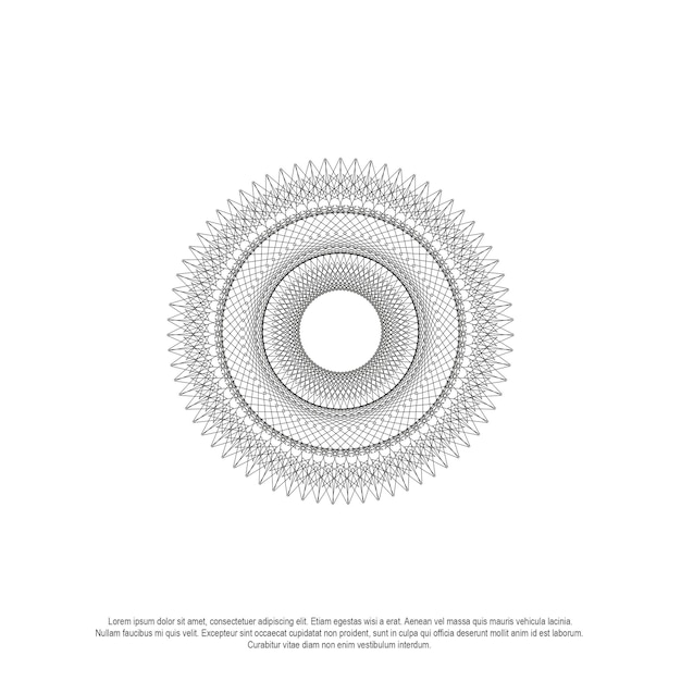 le mandala linéaire