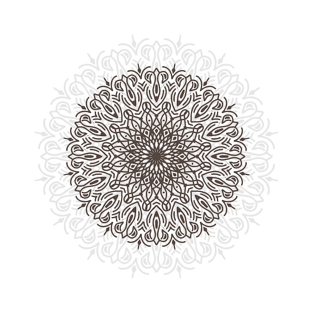 Mandala. Motif Rond D'ornement. éléments Décoratifs Vintage.