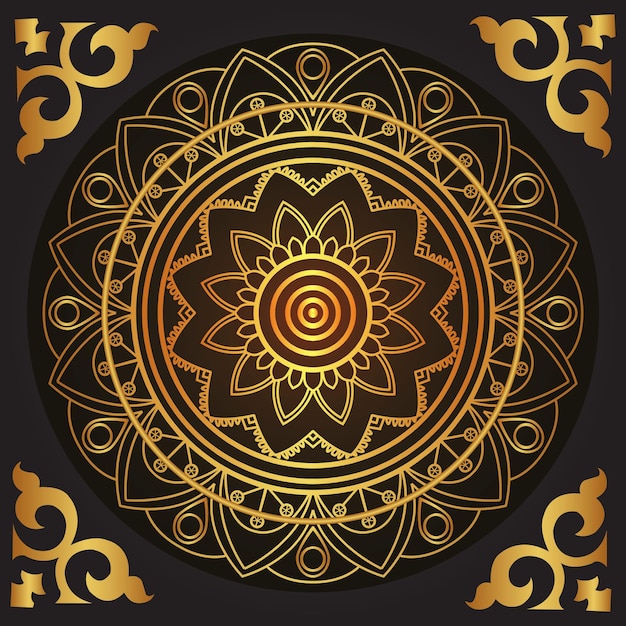 Mandala D'or De Luxe