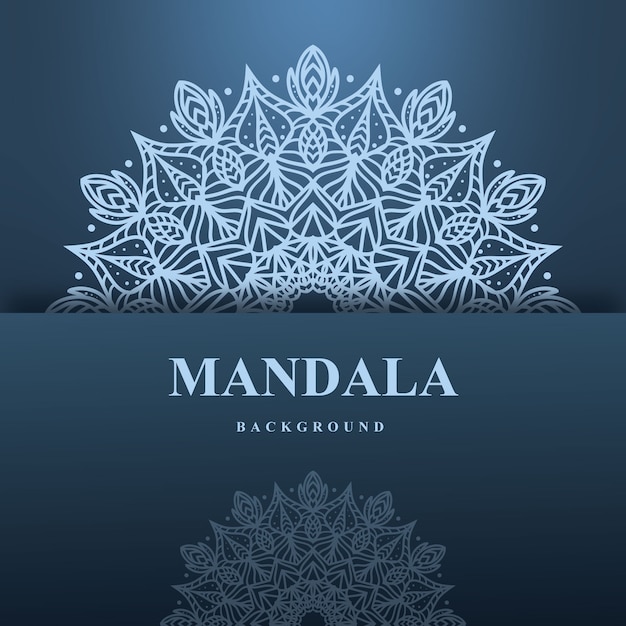 Mandala d'ornement dessiné à la main
