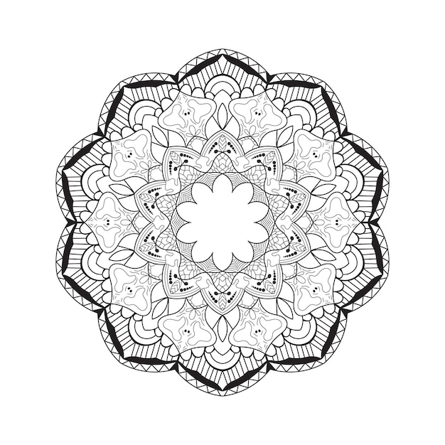 Mandala D'ornement De Noël