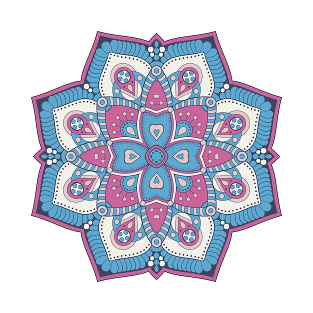 Mandala de vecteur