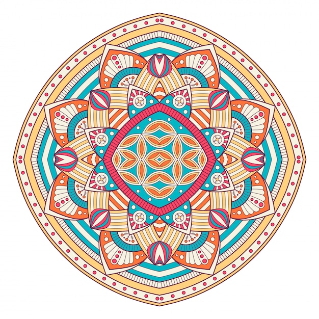 Mandala de vecteur