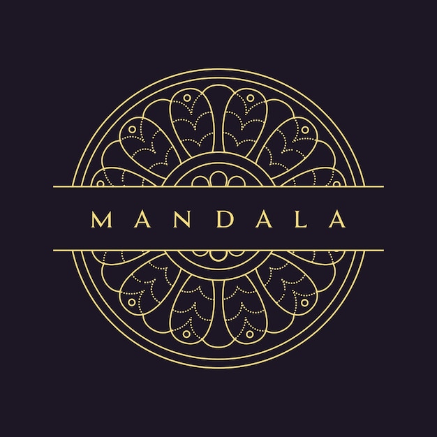 Mandala-vector Logo / Icône Illustration