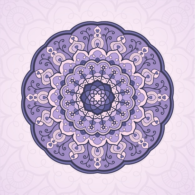 Mandala Violet