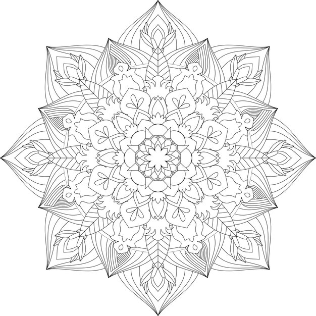 Vecteur mandala