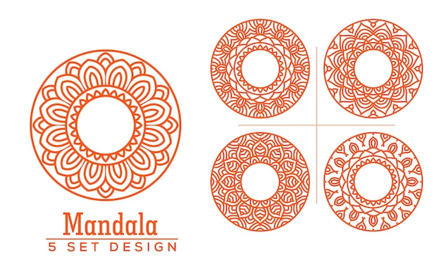 Vecteur mandala