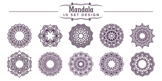 Vecteur mandala