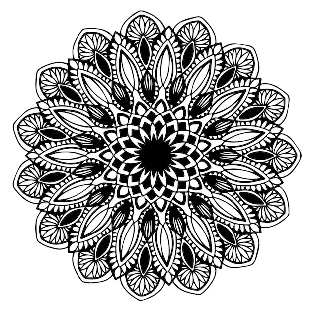 Vecteur mandalas livre de coloriage