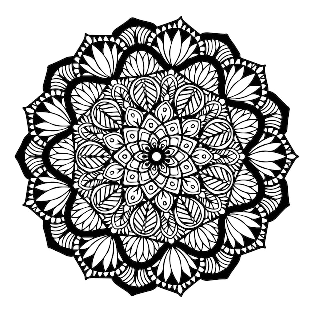 Mandalas Livre De Coloriage