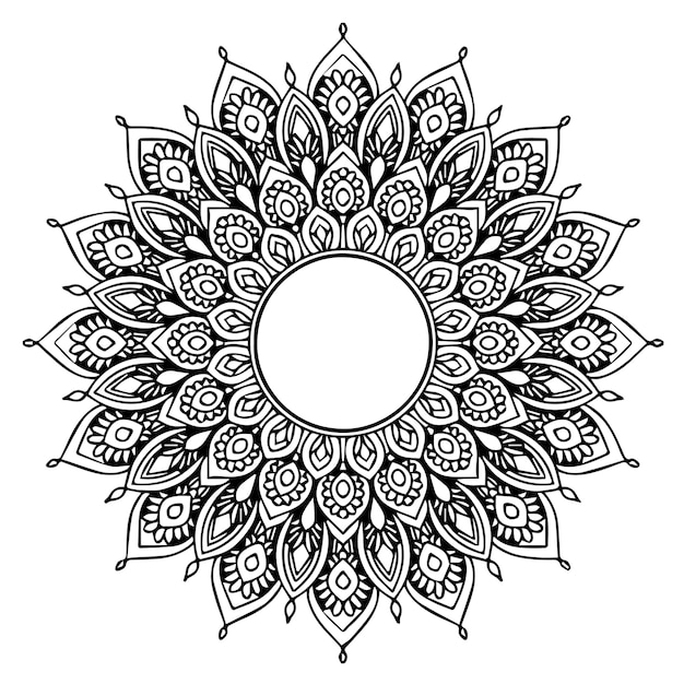 Vecteur mandalas livre de coloriage