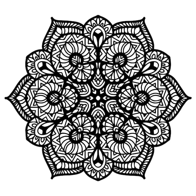 Mandalas Livre De Coloriage