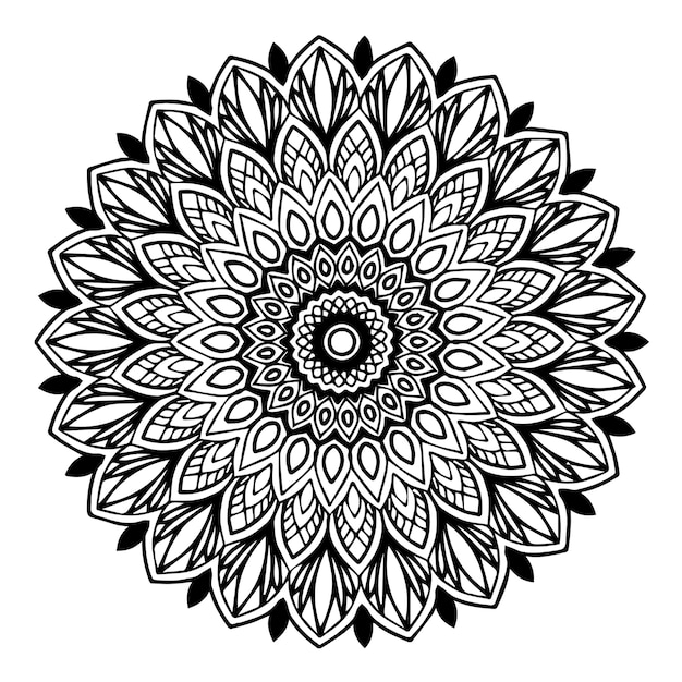 Mandalas livre de coloriage