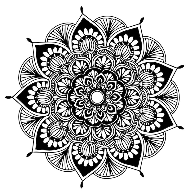 Mandalas Livre De Coloriage