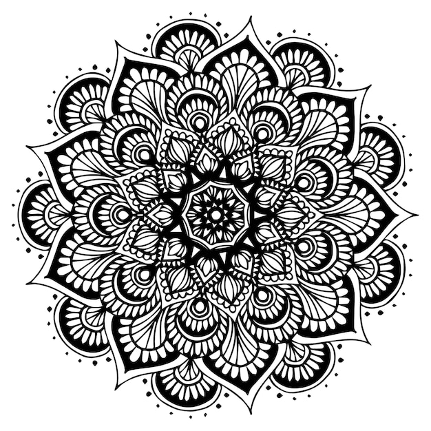 Mandalas Livre De Coloriage