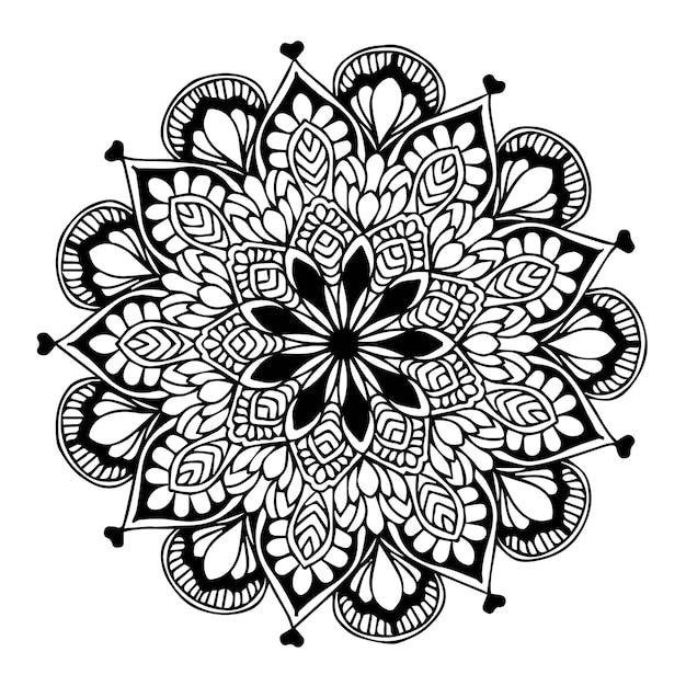 Vecteur mandalas livre de coloriage