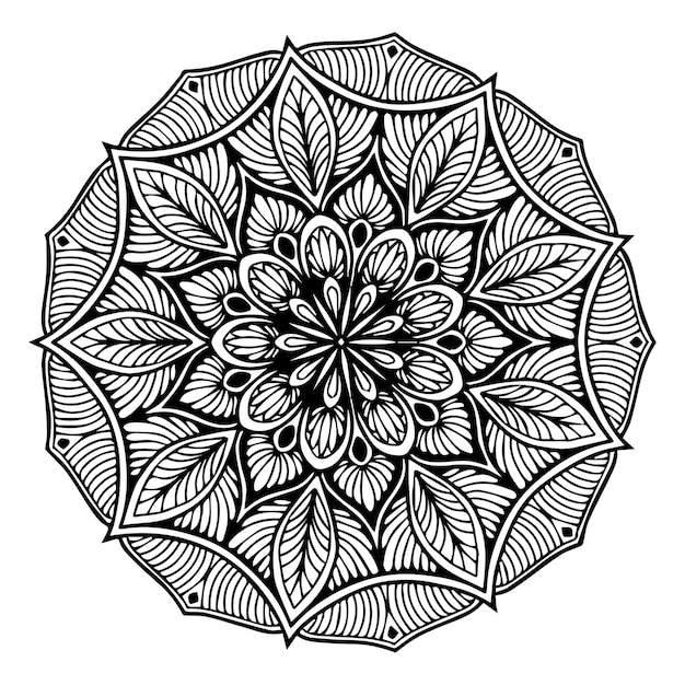 Mandalas Livre De Coloriage