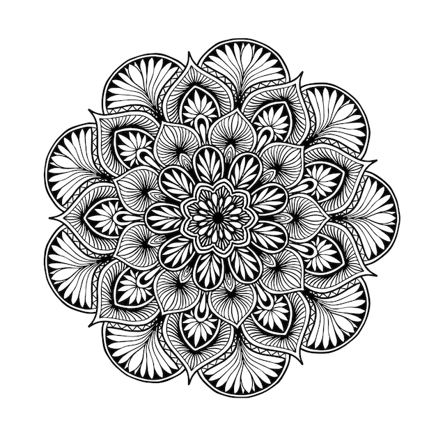 Mandalas Livre De Coloriage