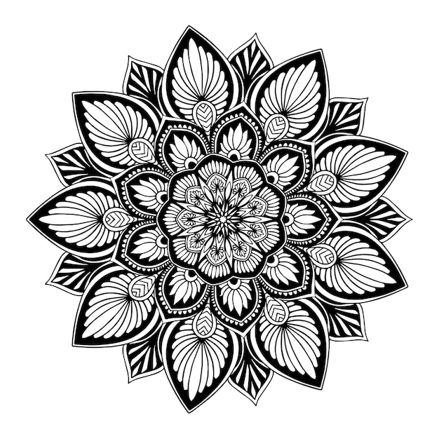 Vecteur mandalas livre de coloriage