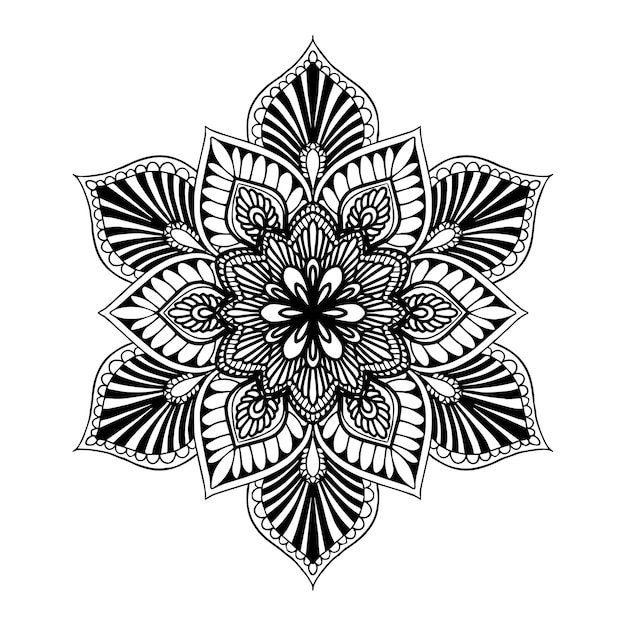 Vecteur mandalas livre de coloriage