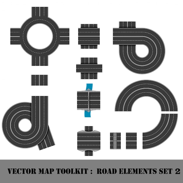 Map Toolkit. Position Vue De Dessus.