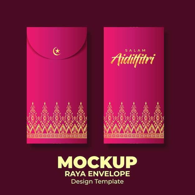 Maquette Sampul Raya Aidilfitri