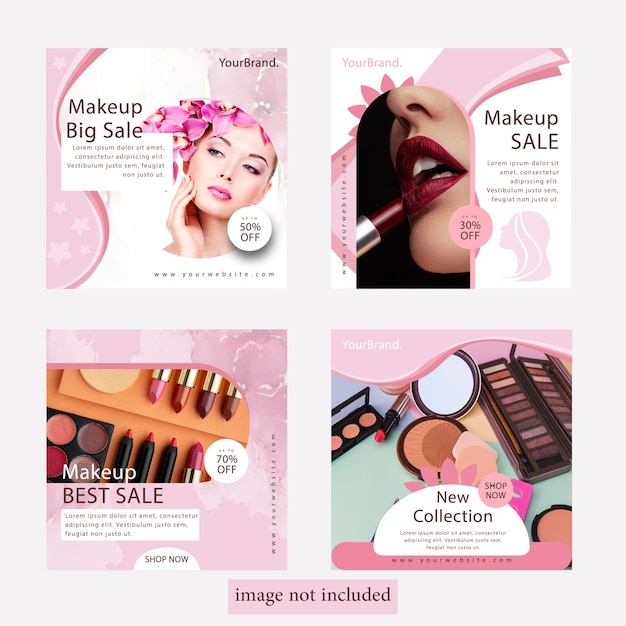 Maquillage Big Sale Collection Vector Design