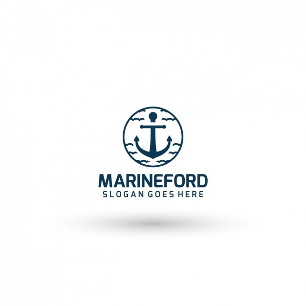 Marine Company Logo Template