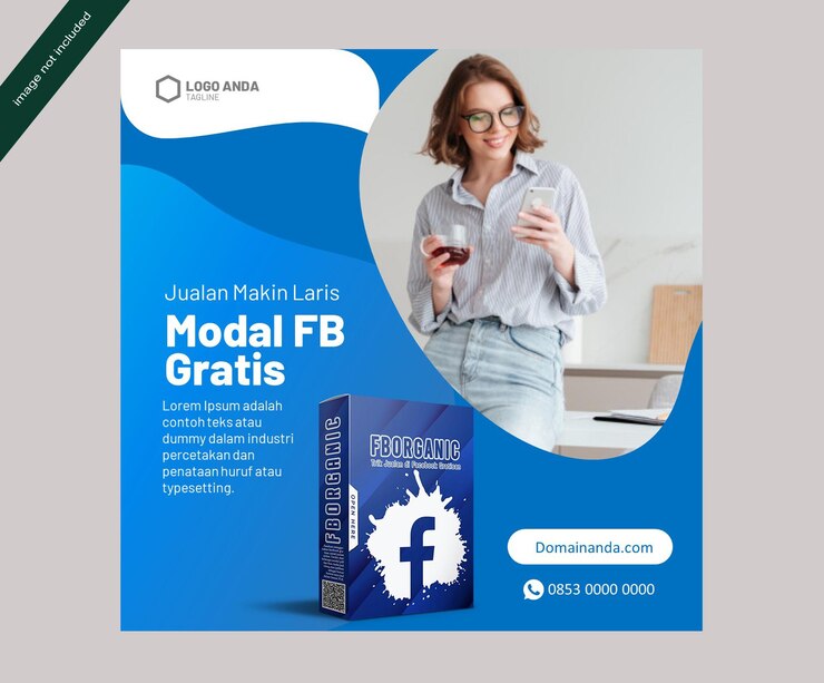 Vecteur le marketing facebook permet d'obtenir des prospects gratuits et d'augmenter vos ventes
