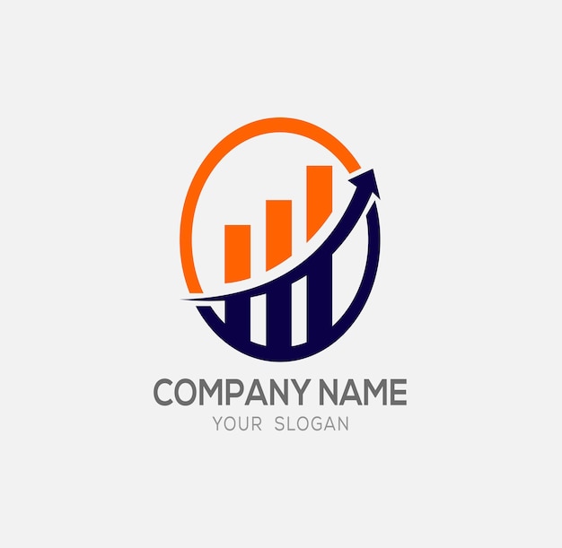 Marketing finance médias de vente et entreprises logos et icônes abstraits
